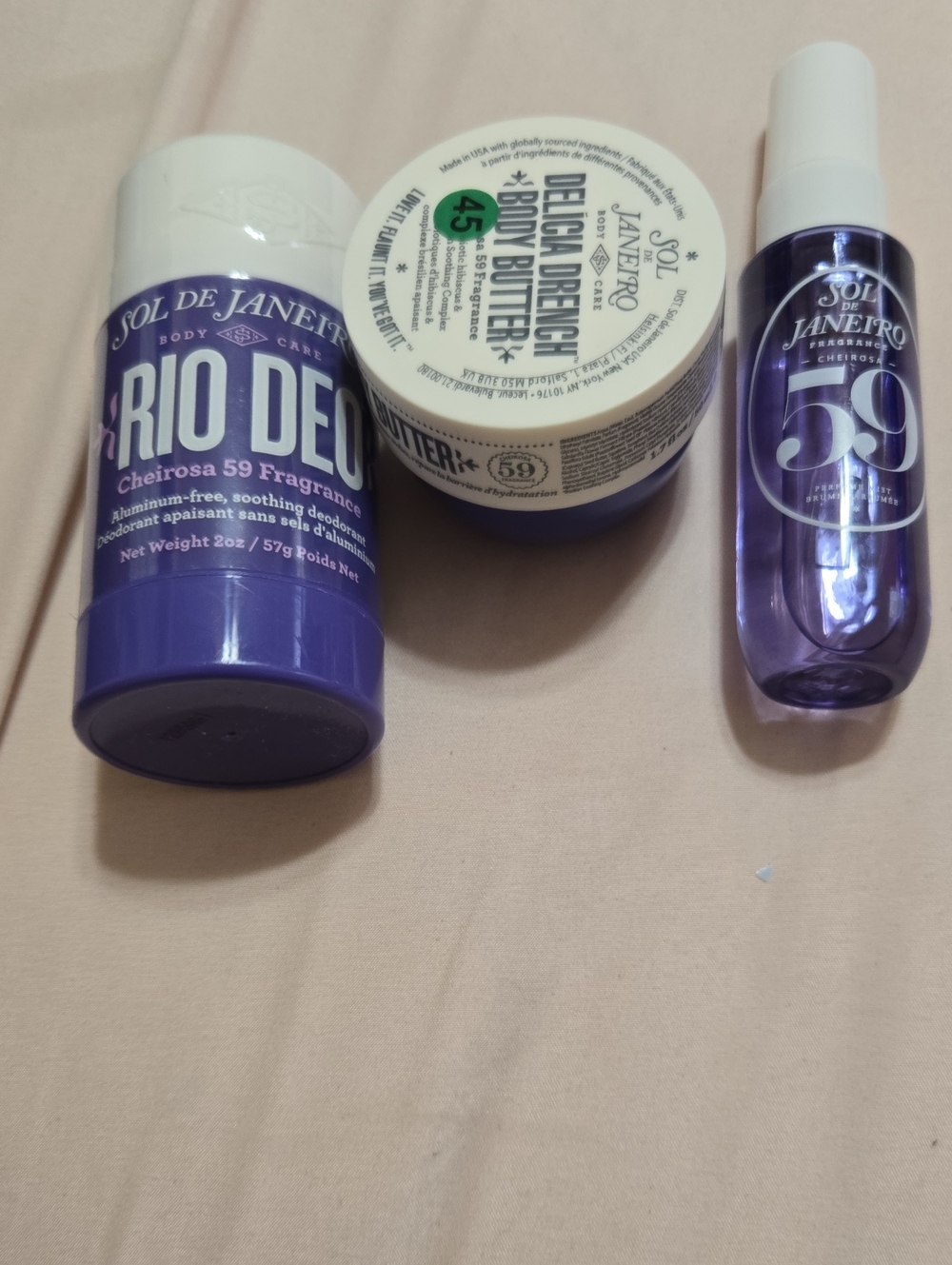Sol de Janeiro Cheirosa 59 Travel Trio in Purple